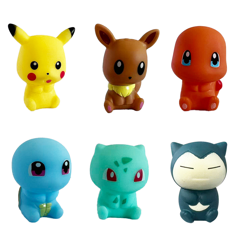 Baby Products Gift Set - 6 Peças Brinquedos de Banho Pokémon