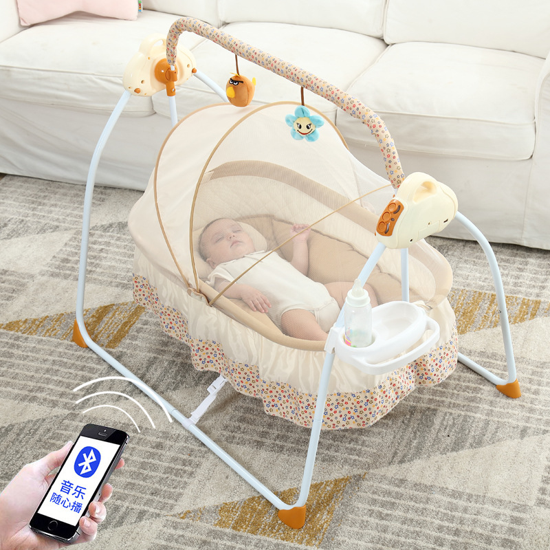 Baby Swing Bouncer - Inteligente elétrica Baby Cradle Bed, Cadeira