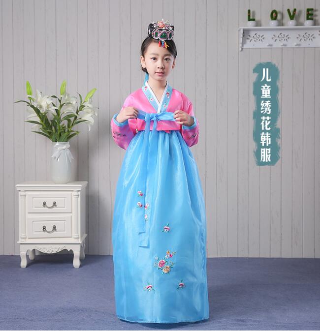 Baby Products Korea - Hanbok menina vestido crianças roupas de
