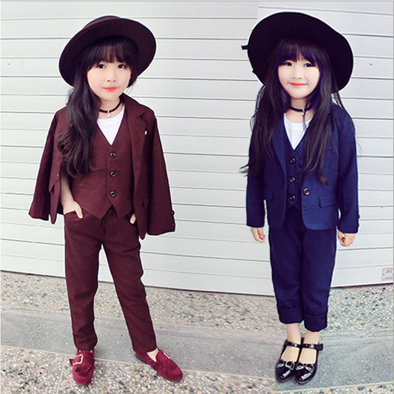Baby Products Korea - Conjunto de roupas formais femininas, jaqueta,