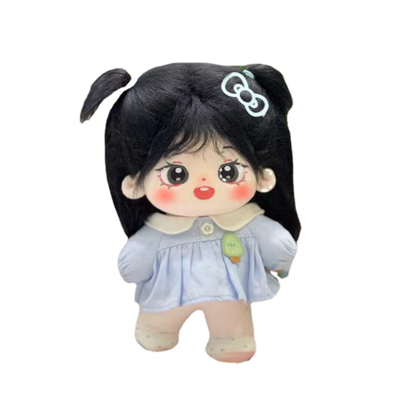 Baby Products Korea - Boneca de pelúcia com cabelo longo