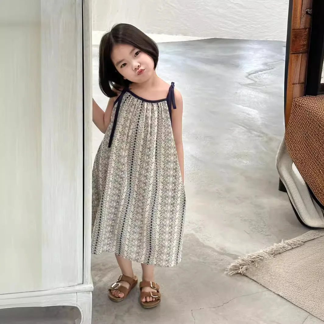 Baby Products Korea - Vestidos Casuais para Meninas, Novas Roupas