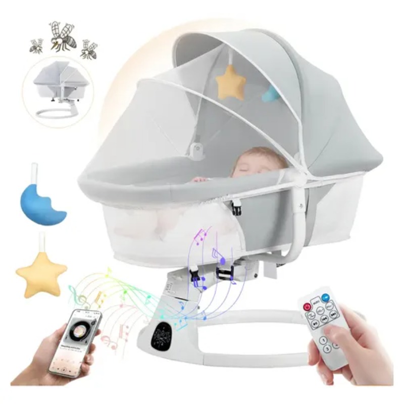 Baby Swing Bouncer - Cadeira de Balanço Elétrica para Bebês
