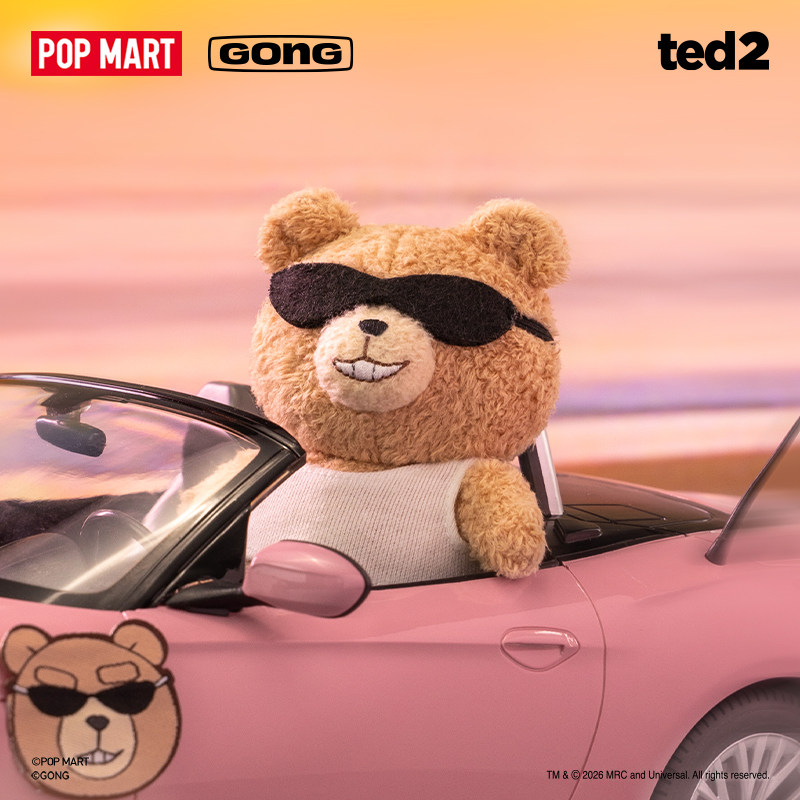 Autêntico POPMART 'Ted2' Urso  - Baby Products Teddy Bear avaliação e preço