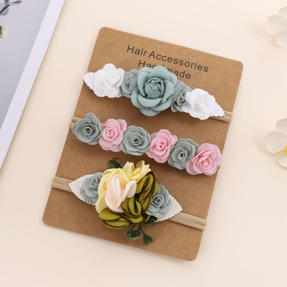Conjunto de 3 Faixas de Cabelo - Baby Products Set avaliação e preço