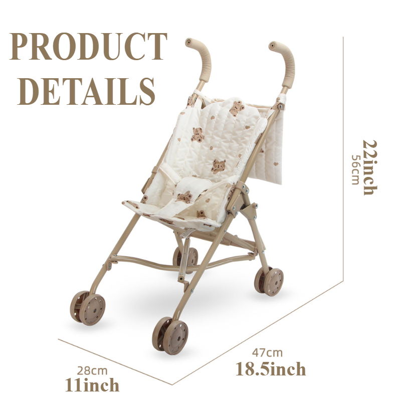 Carrinho de Boneca Dobrável co - Baby Swing Bouncer avaliação e preço