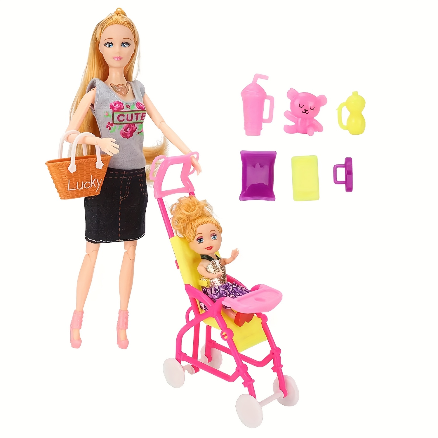 Carrinho de Bonecas para Casa  - Baby Swing Bouncer avaliação e preço